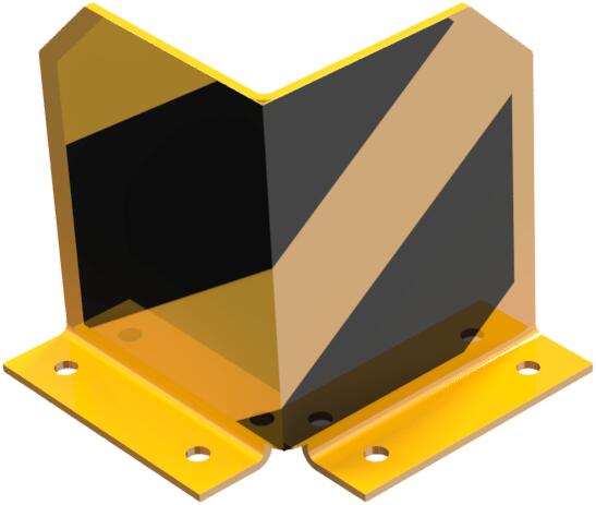 Modellbeispiele: Anfahrschutz -Solid- 90° Winkel (Art. 477.84b)