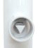 Absperrpfosten ′Bollard′ 70 x 70 mm, umlegbar, Hebe- und Kippmechanik, Dreikantverschluss -