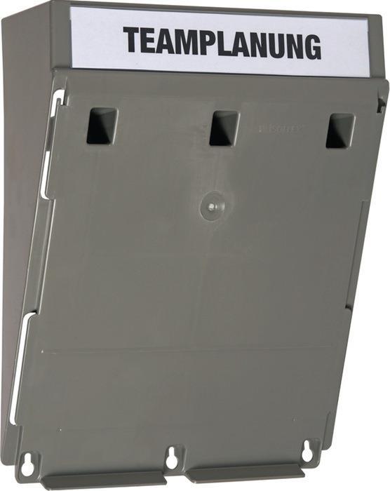 Wandsortierer BIG Grundmodul hellgrau, Anbaumodule in verschiedenen Farben, EICHNER