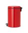 Modellbeispiel: Abfallbehälter -Iconic Step-, rot, Seite (Art. 36486)