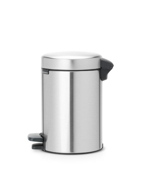 Abfallbehälter 'Iconic Step' Brabantia, 3 Liter, aus Stahl, mit Pedal, verschiedene Farben
