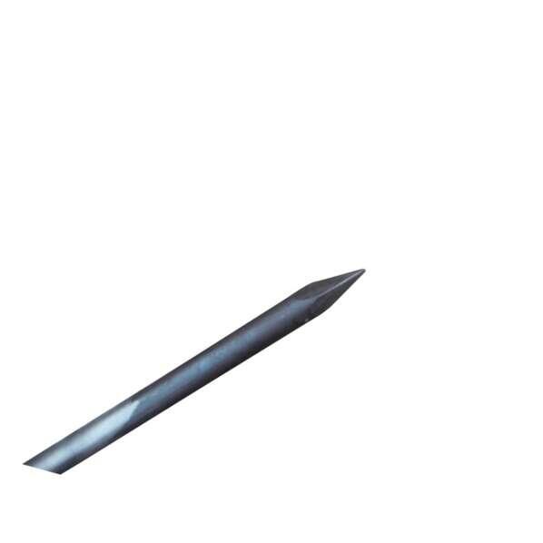 Schnurnagel mit angeschmiedeter Spitze, Ø 16, 18 oder 20 mm, Länge 800, 1000 oder 1200 mm