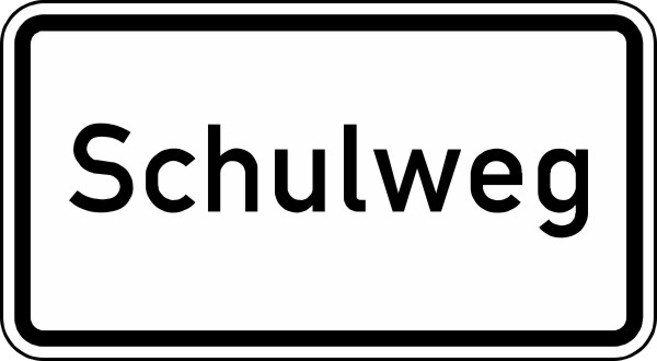 Verkehrszeichen 2303 StVO, Schulweg