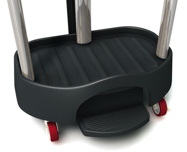 Detailansicht: gro&szlig;es Fu&szlig;pedal des Abfallbeh&auml;lter/W&auml;schebeh&auml;lter -Laundry- Rubbermaid (Art. 12558)