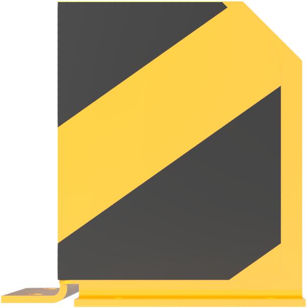 Modellbeispiel: Anfahrschutz -Solid- 90° Winkel (Art. 477.84b)