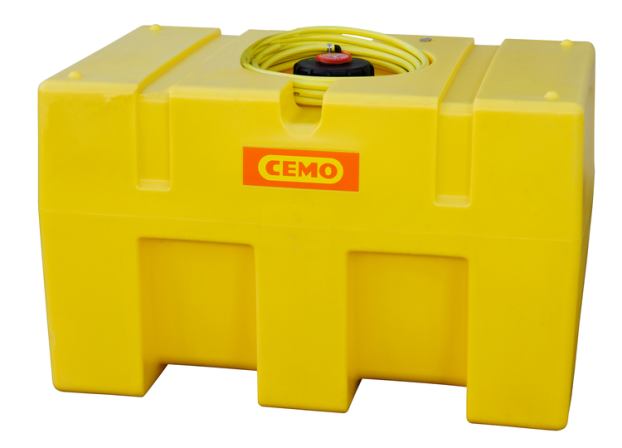 Mobiles Bewässerungssystem -CEMO BWS 30-PE- aus Polyethylen, 450 oder 600 Liter, mit Tauchpumpe