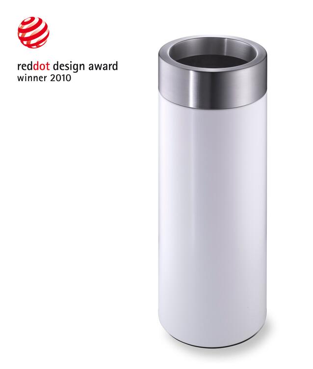 Modellbeispiel: Behälter mit großem Einwurf ist der Gewinner des reddot design award 2010
