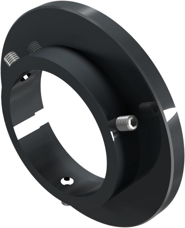 Modellbeispiel: Bodenrosette anschraubbar für Absperrbarriere Typ 478 (Art. 478rb)