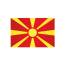 Länderflagge Mazedonien, Stoffqualität FlagTop 110 g / m² oder 160 g / m²