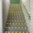 Anwendungsbeispiel: Antirutsch-Treppenprofil -Easy Clean- schwarz-gelb