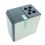 Modellbeispiel: Recyclingstation -RecycloStar- 110 Liter mit Bechersammler (Art. 35809)