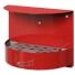 Wandascher ′Cubo Fernando′ 1,5 Liter aus Stahl, mit Dach - Modellbeispiel: Rot(Art. 23984)