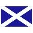 Länderflagge Schottland, Querformat, verschiedene Größen, 110 g/m² oder 160 g/m²