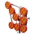 Modellbeispiel: LED-Leuchtpfeil HLP 8 (Blinkpfeil) 12/24V, 8-LED-Richtstrahler RS 2000 plus,