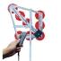 LED-Leuchtpfeil HLP 8 (Blinkpfeil) 12/24V, 8-LED-Richtstrahler RS 2000 plus, BASt-geprüft -