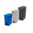 Abfallbehälter ′Slim Jim Step-On′ Rubbermaid, 30-90 Liter aus Kunststoff, Pedal an Schmalseite -