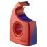 tesa Handabroller Easy Cut 19mmx10m, rot/blau oder transparent, ergonomisch, nachfüllbar,