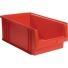 Sichtlagerkasten PLK L500xB315xH200mm PP rot, blau, grün, gelb, grau, lebensmittelecht