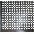 Fußmatte offene Ringe schwarz, Gummimatte für Außenbereich, 150x90 cm, abgeschrägter Rand
