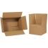 Wellpappkarton 1-wellig 350x300x90mm, Automatikboden, braun, FEFCO 0711, für 1-2 Ordner, 20 Stk