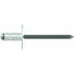 Blindniet PolyGrip® 4,0-4,8mm, 10-17mm, K12/K16, Alu./STA, 250/500 Stk, Großkopf, mit Sollbruchdorn