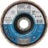 Fächerscheibe V2 POWER 125mm K.40 flach, Zirkonkorund, für Stahl, Edelstahl, 10 Stk, LUKAS