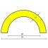 Rohrschutz ′Protect′ Knuffi® aus PU, L 1000 mm, versch. Profile, selbstklebend, extrem abriebfest - 