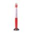 Flexibler Absperrpfosten, ø 100 mm, mit Reflexstreifen, selbstaufrichtend, 800 o. 1200 mm -