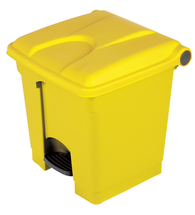 Modellbeispiel: Abfallbehälter -Pro 9- 30 Liter mit Pedalmechanismus, gelb (Art. 35649-04)