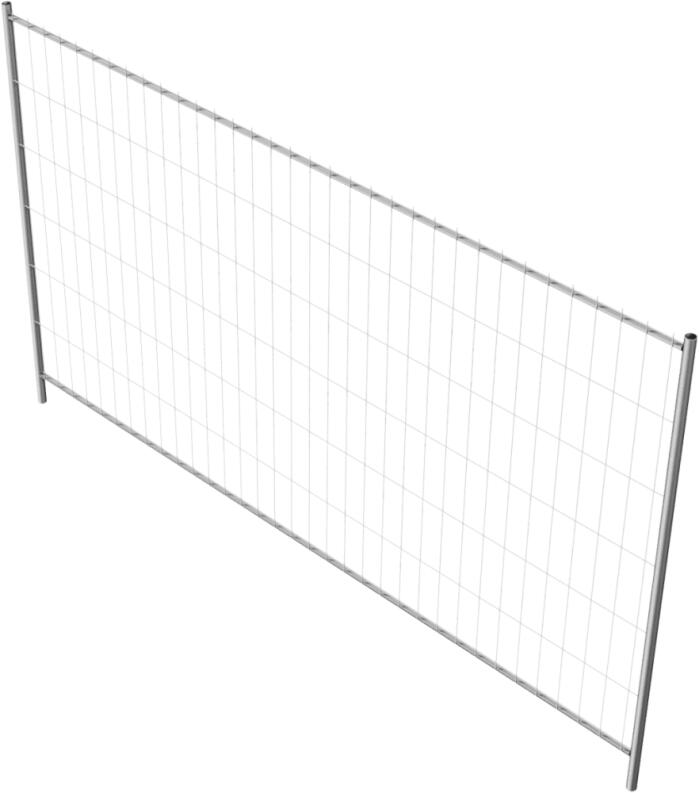 Modellbeispiel: Bauzaun -Leicht- (Art. 3b2035l)