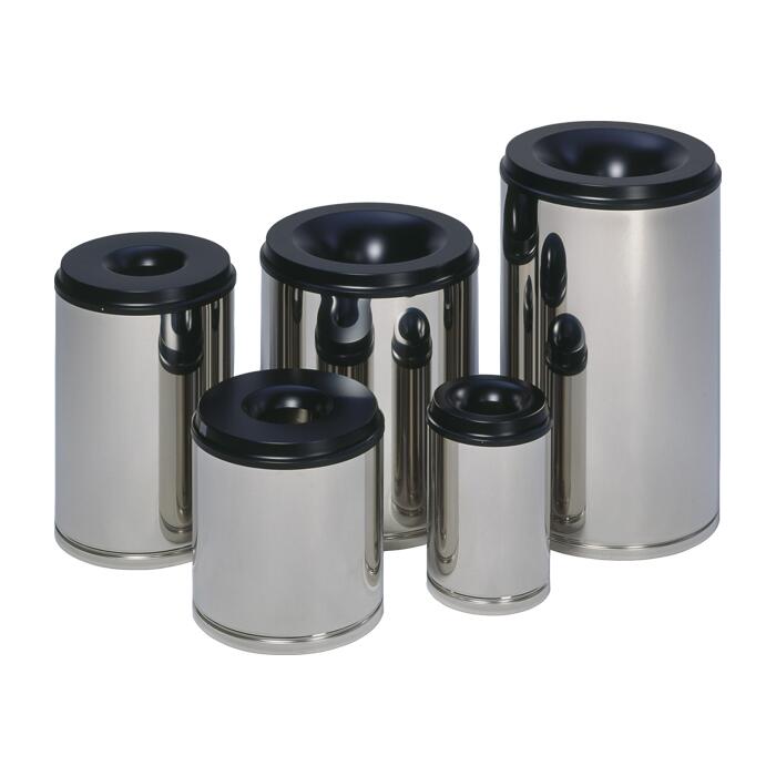 Modellbeispiel: Papierkorb -Cubo Hilario- in verschiedenen Ausführungen (vl.: Art. 16119, 16118,