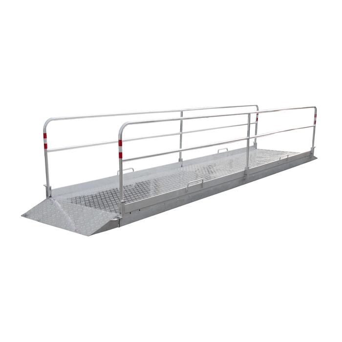 Modellbeispiel: Grabenbrücke aus Aluminium (Art. 2028613)