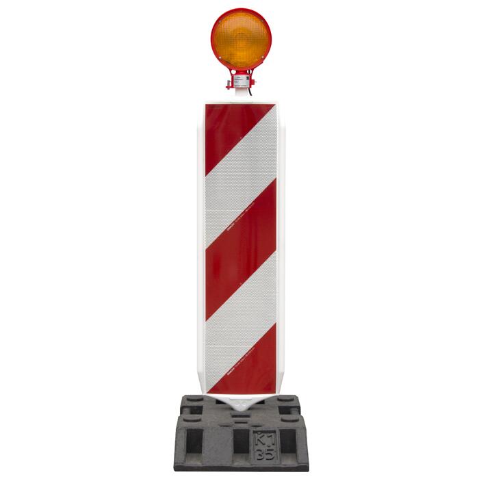 Sicherheitsbake, KD-System, Folie RA1 oder RA2, BASt-geprüft nach TL-Leitbaken