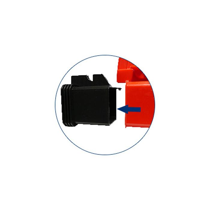 SCHAKE Signalleuchte 'PowerNox' für TL-Baken und Schrankenzäune, mit LED Technik, BASt-geprüft