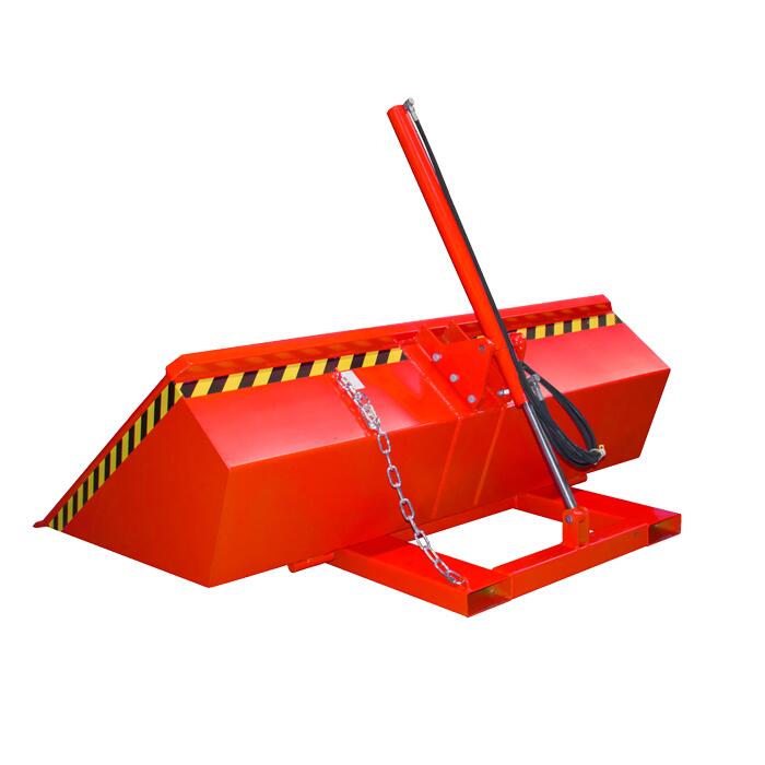 Schaufel 'Typ DGS', hydraulische Ausführung mit Doppelgelenk, für dosierte Entleerung