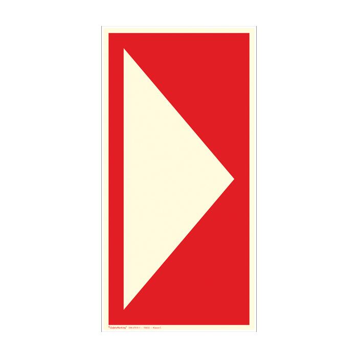 Modellbeispiel: Zusatzschild Richtungsangabe gerade (Art. 38.a2711)