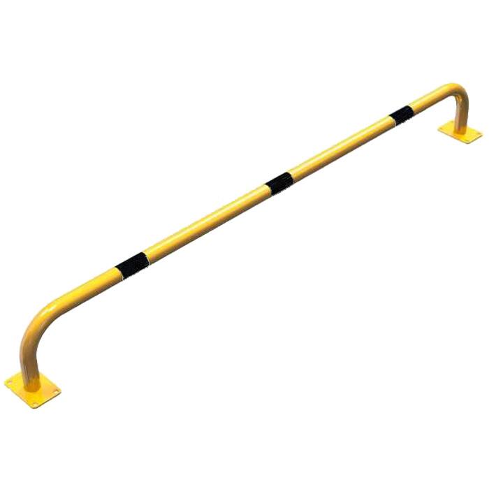 Modellbeispiel: Sicherheitsgriff -Solid- aus Stahl, &oslash; 48 mm, L&auml;nge 2000 mm(Art. 477.801bg)