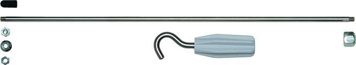 Druckset MacroLine f&uuml;r Maacro-Waagen, PESOLA, Umbau in 20 Sekunden, inkl. Druckstab, Aufnahmen, Griff