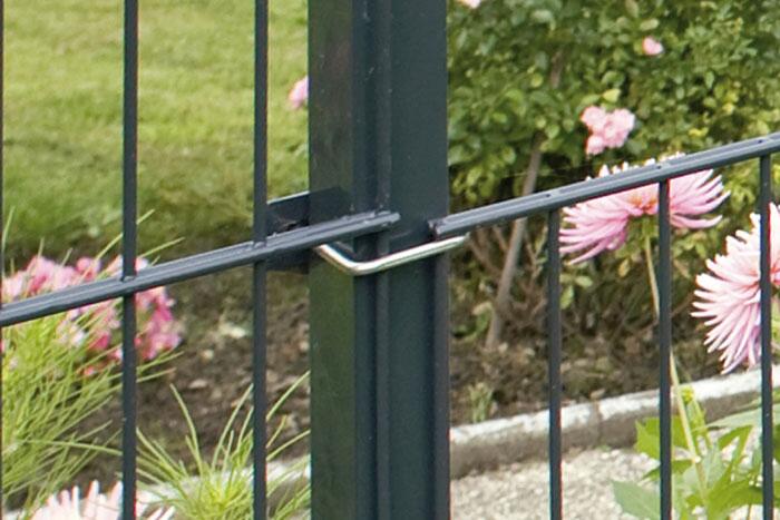 Zaunpfosten Typ U 60/40/2 mm, zum Einbetonieren