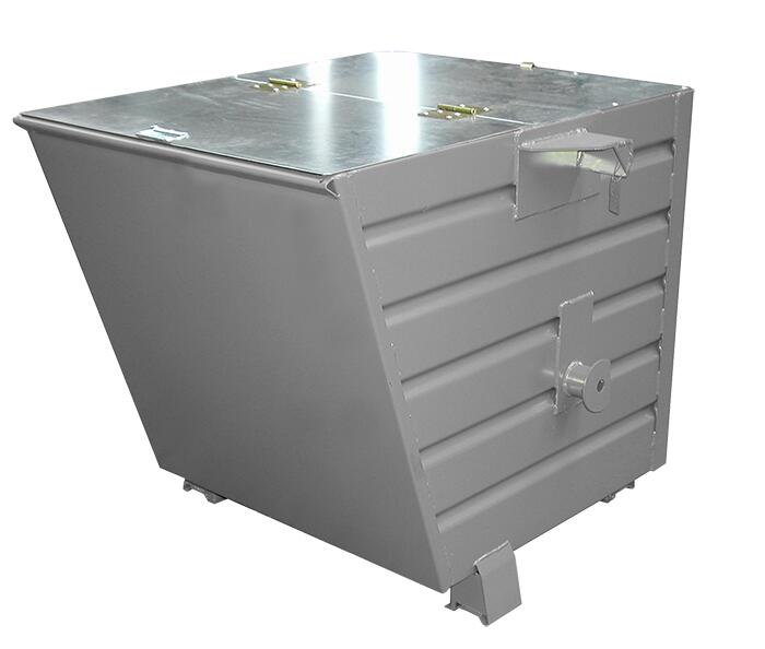 Anwendungsbeispiel: Deckel f&uuml;r Stapelkipper -Typ BSK 55-, 2-teilig, 1-seitig zu &ouml;ffnen -