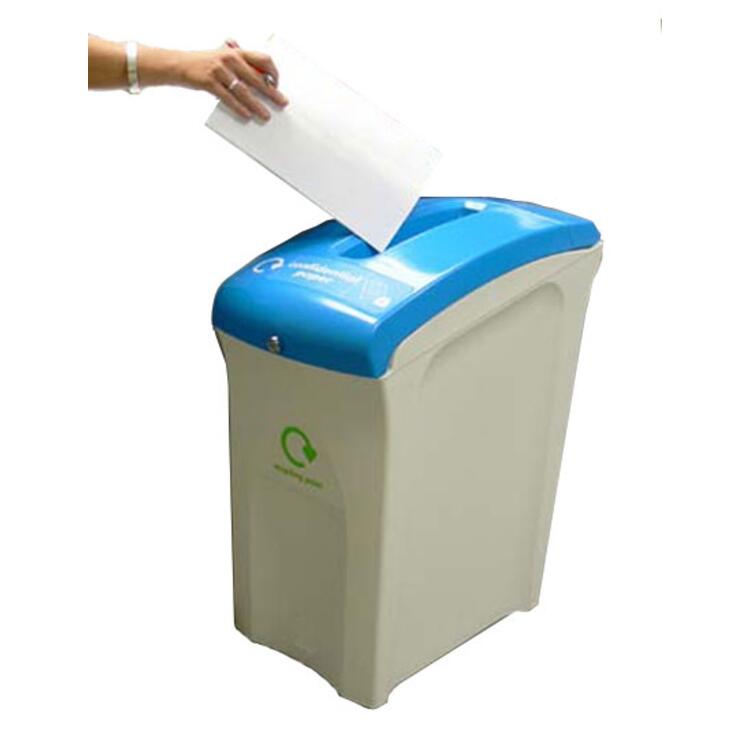 Anwendungsbeispiel: Datenschutzbehälter -Midi Paper- Envirobin (Art. 23935)