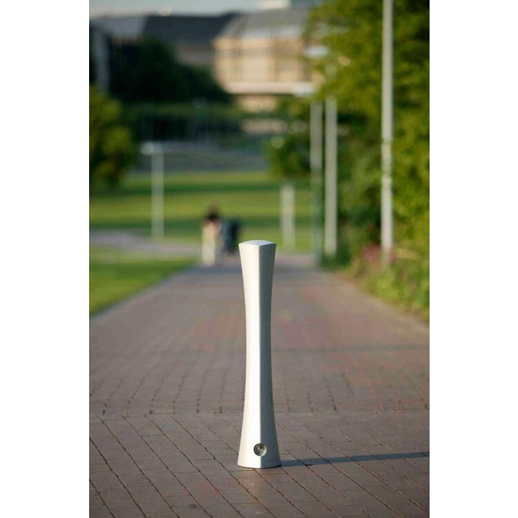 Stilpoller 'Kreon' Ø 140 mm aus Aluguss, zum Einbetonieren, mit 3p-Technologie (Sollbruchstelle)