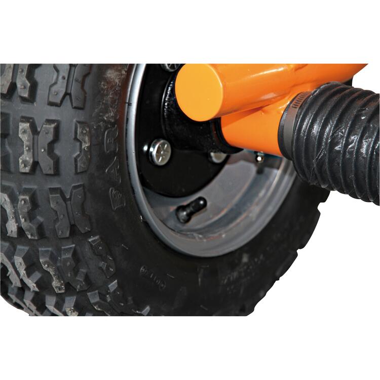 Streuwagen 'CEMO SW200 oder SW300' aus Edelstahl mit PE-Behälter, wahlweise 200 oder 300 Liter