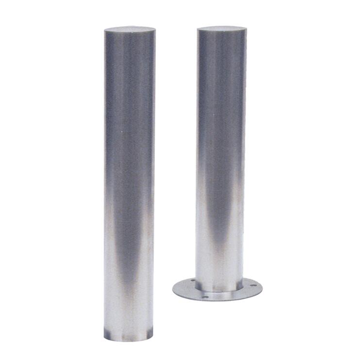 Modellbeispiel: Absperrpfosten -Bollard- zum Einbetonieren oder Aufdübeln (v.l. Art. 40155, 40155p)