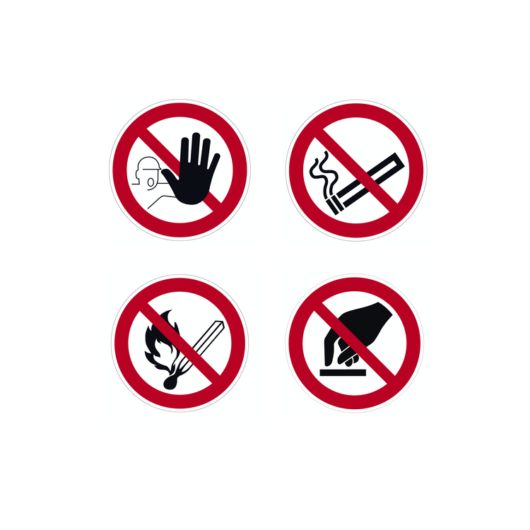 Anwendungsbeispiel: -Warnzeichen Indoor- Warnung vor Flurförderzeugen