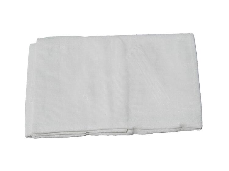 Bauzaunplane 1,75 x 20 m, mit Alu-Ösen, weiß, Rollenware