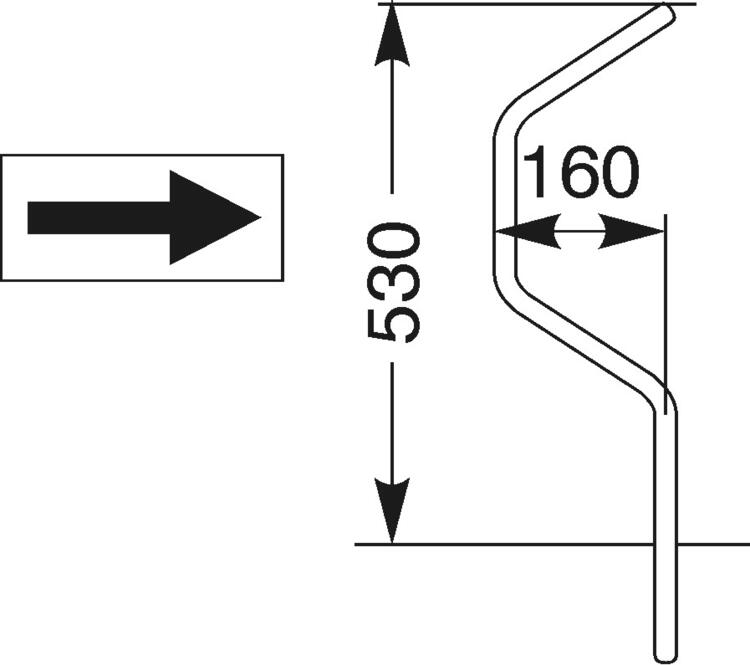 Technische Ansicht: Bodenparker Typ 3100, 1er