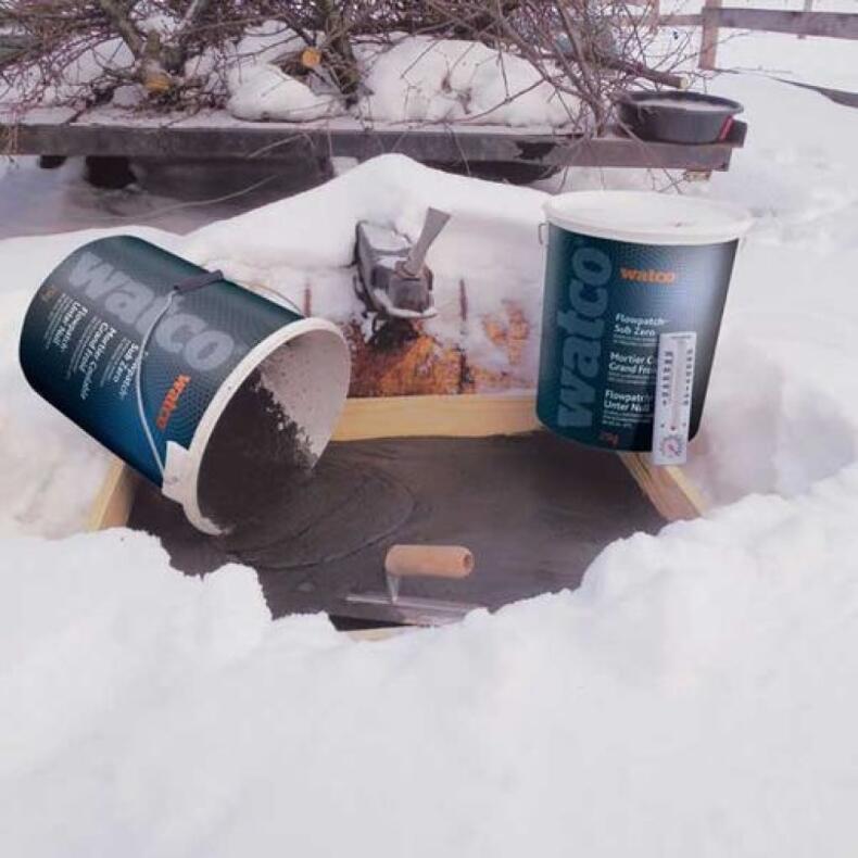 Watco ′Flowpatch′ Unter Null