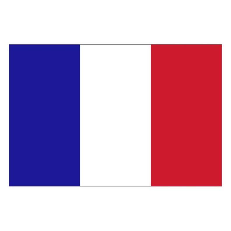 Länderflagge Frankreich, Querformat, verschiedene Größen, 110 g/m² oder 160 g/m²