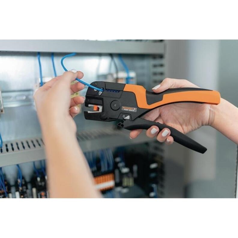 Automatikabisolierzange STRIPX PLUS 2.5, 210mm, Abisolieren, Schneiden, Crimpen, ergonomisch